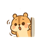 ほっぺぷくぷくリスのミミ（個別スタンプ：13）
