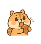 ほっぺぷくぷくリスのミミ（個別スタンプ：24）