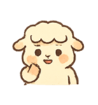 もふもふあわてんぼうヒツジ ムム（個別スタンプ：1）