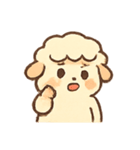 もふもふあわてんぼうヒツジ ムム（個別スタンプ：9）