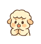 もふもふあわてんぼうヒツジ ムム（個別スタンプ：16）