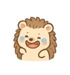 まんまるハリネズミの感情パレード（個別スタンプ：3）