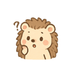 まんまるハリネズミの感情パレード（個別スタンプ：5）