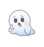 小さなゴーストBoochaのパニック劇場（個別スタンプ：16）