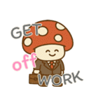 きのこ鬱モード (えいご) Ver2（個別スタンプ：9）