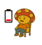 きのこ鬱モード (えいご) Ver2（個別スタンプ：12）