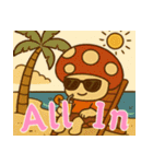 きのこ鬱モード (えいご) Ver2（個別スタンプ：14）