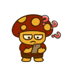 きのこ鬱モード (えいご) Ver2（個別スタンプ：16）