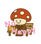 きのこ鬱モード (えいご) Ver2（個別スタンプ：18）