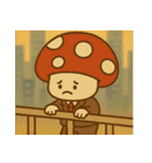 きのこ鬱モード (えいご) Ver2（個別スタンプ：20）