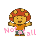 きのこ鬱モード (えいご) Ver2（個別スタンプ：22）