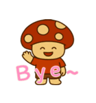 きのこ鬱モード (えいご) Ver2（個別スタンプ：26）