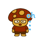 きのこ鬱モード (えいご) Ver2（個別スタンプ：27）
