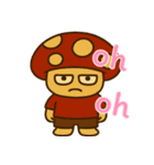きのこ鬱モード (えいご) Ver2（個別スタンプ：28）
