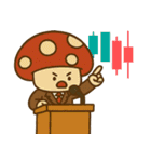 きのこ鬱モード (えいご) Ver2（個別スタンプ：32）