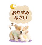 癒しコーギーの気軽な敬語スタンプ【BIG】（個別スタンプ：16）