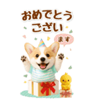 癒しコーギーの気軽な敬語スタンプ【BIG】（個別スタンプ：34）
