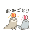 のほほんナマケモノすたんぷ6（個別スタンプ：16）