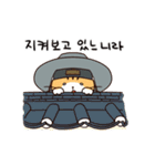 サット猫 (ANI)(KOR)（個別スタンプ：15）