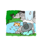 サット猫 (ANI)(KOR)（個別スタンプ：23）