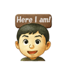 そうちゃん笑顔スタンプ 英語ミックス版（個別スタンプ：6）