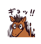 馬です.（個別スタンプ：24）