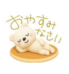 mottoのVくまさんとパンケーキ♡毎日♪（個別スタンプ：4）