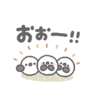 ほんわか小動物の大きい文字の敬語（個別スタンプ：37）