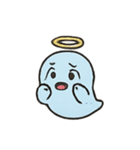 七月の光輪ゴーストちゃん大集合（個別スタンプ：2）