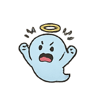 七月の光輪ゴーストちゃん大集合（個別スタンプ：23）