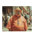 夏と太陽とおじさんと汗（個別スタンプ：2）