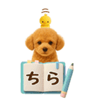 癒しプードルの気軽な敬語スタンプ【BIG】（個別スタンプ：25）