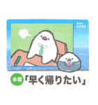 文鳥ニュース（個別スタンプ：21）