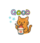 每日使いやすいスタンプ  ネコくん 夏ver（個別スタンプ：10）
