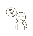 [アレンジ用]スケスケ透明人間の脳内会議（個別スタンプ：1）