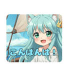 プレミアムみなみちゃんスタンプ10（個別スタンプ：13）