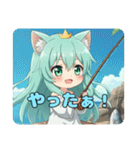 プレミアムみなみちゃんスタンプ10（個別スタンプ：17）