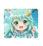 プレミアムみなみちゃんスタンプ10（個別スタンプ：27）