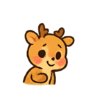 うるうる子ジカ ルル（個別スタンプ：2）