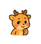 うるうる子ジカ ルル（個別スタンプ：10）