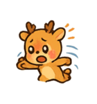 うるうる子ジカ ルル（個別スタンプ：14）