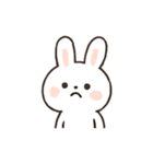ふわふわうさぎのリアクションパレード（個別スタンプ：2）