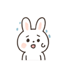 ふわふわうさぎのリアクションパレード（個別スタンプ：20）