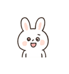 ふわふわうさぎのリアクションパレード（個別スタンプ：28）