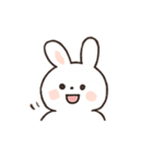 ふわふわうさぎのリアクションパレード（個別スタンプ：32）