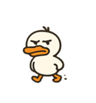 ツンデレアヒルWakuの態度パレード（個別スタンプ：3）
