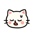 ツンデレ白ネコ ミカ（個別スタンプ：16）