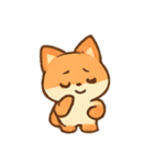 泣き虫キツネFuuのガラスメンタル劇場（個別スタンプ：3）