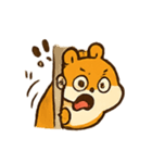 テンパりハムスター ララ（個別スタンプ：3）