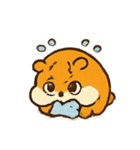 テンパりハムスター ララ（個別スタンプ：9）